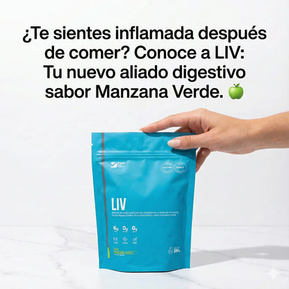 LIV - Fibra, Probióticos, digestión y Control de Peso