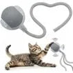 PELOTA INTERACTIVA PARA GATOS CON LUZ LED Y MOVIMIENTO AUTOMÁTICO